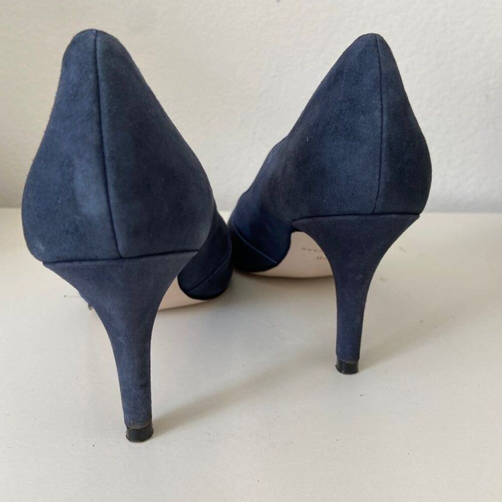 Cole Hann Lucille suade pumps size 7B in india Ink (navy) - Picture 4 of 8
